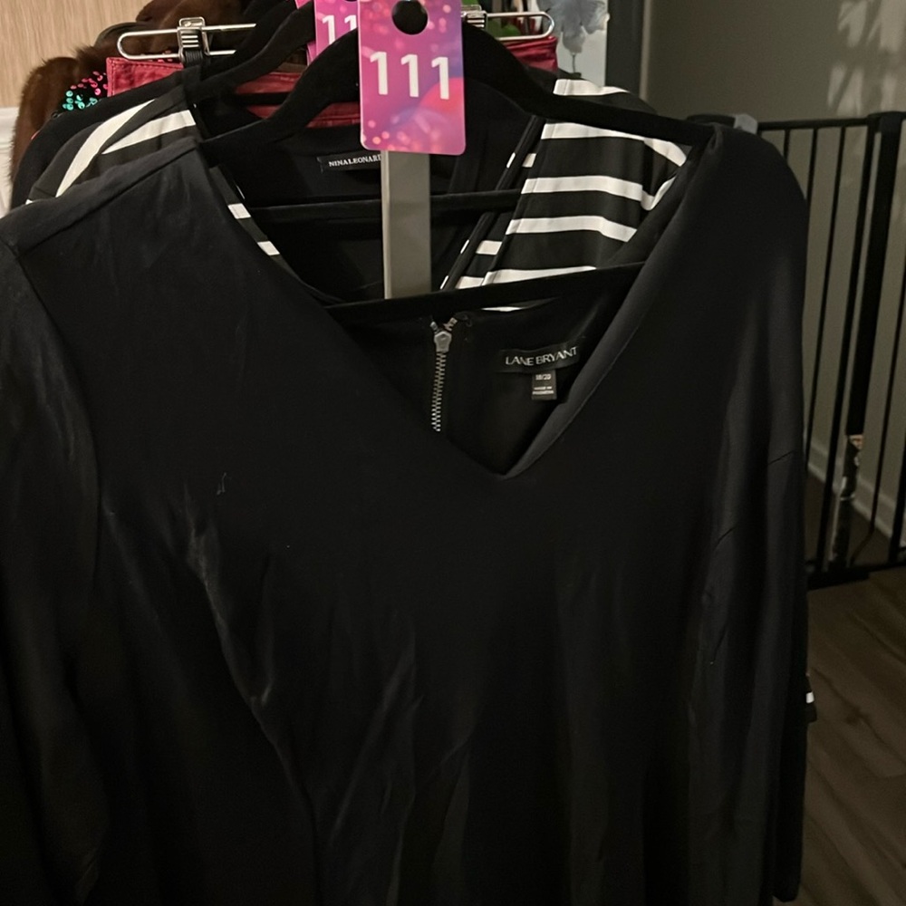 Lane Bryant Black Dress